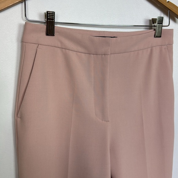 Zara Women’s Full Length Flared Pants Size Medium Pink High Rise‎ - Picture 8 of 16